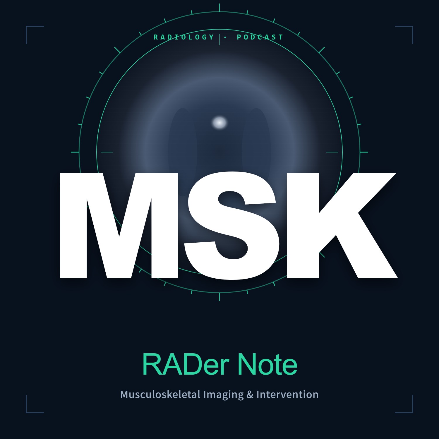 MSK RADer Note cover